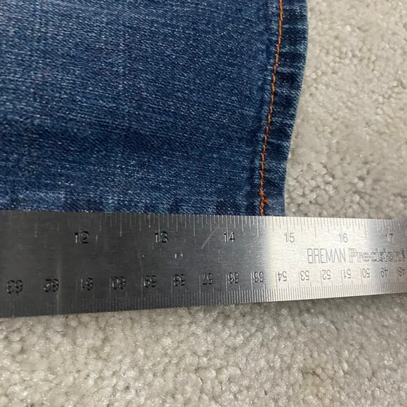 Y2K G Unit Jean Shorts Mens 42* Blue Baggy Streetwear Grunge 50 Cent Jorts Rap - Picture 9 of 12